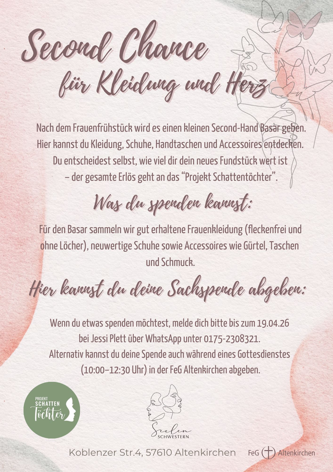 Second Chance für Kleidung und Herz