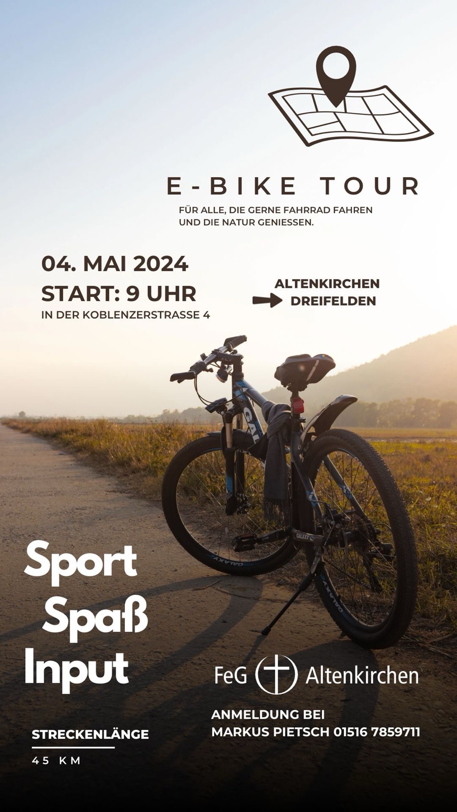 Sport, Spaß, Input – E-Bike Tour