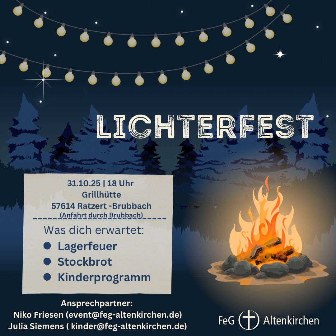 Lichterfest am 31,10.